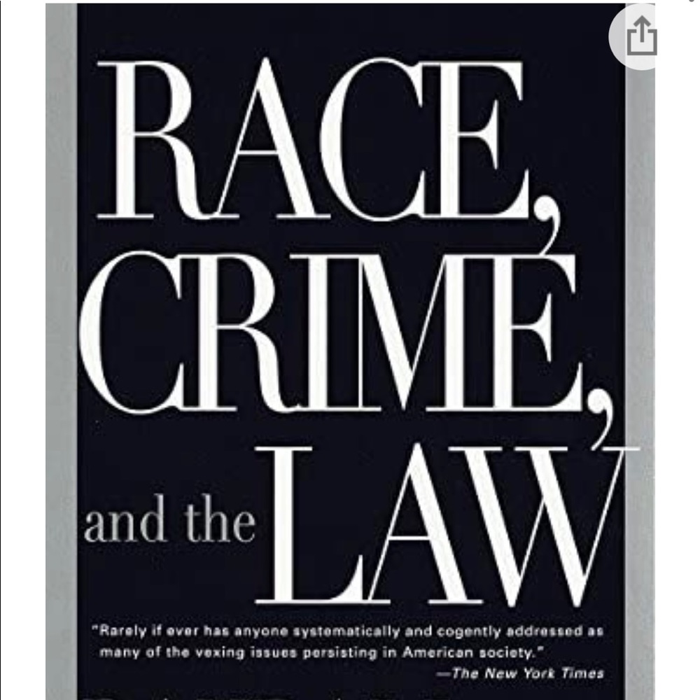Race, Crime, and the Law - Randall Kennedy